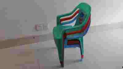 吃瓜小熊塑料椅子